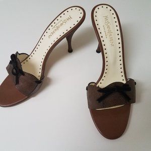 Yves Saint Laurent Rive Gauche Sandal Size 40